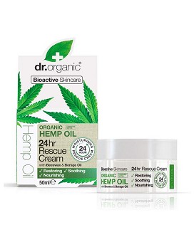 Organic Hemp Oil - 24hr Rescue Cream 50ml - DR. ORGANIC