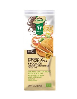 Altri Cereali - Mix for Bread Pizza Focaccia with Buckwheat and Sorghum 500 grams - PROBIOS