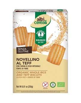 Altri Cereali - Biscuits with Rice and Teff 250 grams - PROBIOS