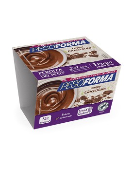 Cup flavored Chocolate 1 cup of 210 grams - PESOFORMA