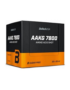 AAKG 7800 20 flaconi da 25ml - BIOTECH USA