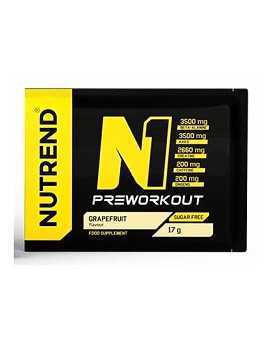 N1 Pre-Workout 10 buste da 17 grammi - NUTREND