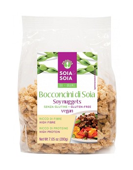 Soia & Soia - Bocconcini di Soia Senza Glutine 200 grammi - PROBIOS