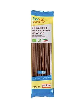 Zero% Gluten - Spaghetti de Sarrasin 250 grammes - FIOR DI LOTO