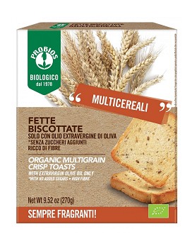 Multigrain Crisp Toasts 270 grams - PROBIOS
