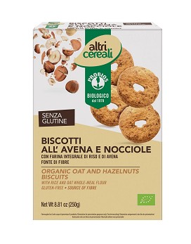 Altri Cereali - Oat and Hazelnut Biscuits 250 grams - PROBIOS