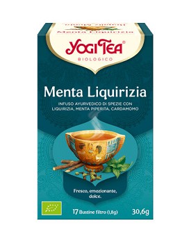 Yogi Tea - Mint Licorice 17 sachets of 1,8 grams - YOGI TEA