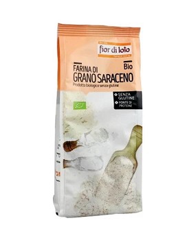 Organic Buckwheat Flour 375 grams - FIOR DI LOTO