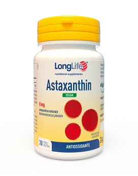 Astaxanthin Vegan 4mg 30 perle - LONG LIFE