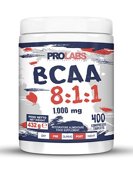 BCAA 8:1:1 400 comprimidos - PROLABS