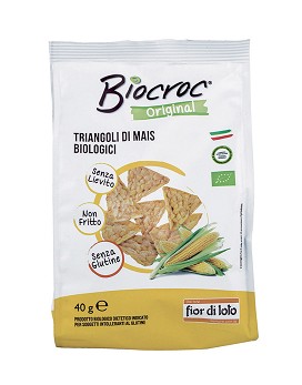 Biocroc - Organic Mini Corn Cakes 40 grams - FIOR DI LOTO