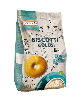Biscuits Biologiques avec Crème Fraîche 350 grammes - FIOR DI LOTO