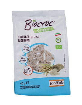 Biocroc - Mini Galletas de Arroz Biológicas 40 gramos - FIOR DI LOTO