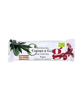 Organic Bar Hemp and Goji with Host 1 bar of 40 grams - FIOR DI LOTO
