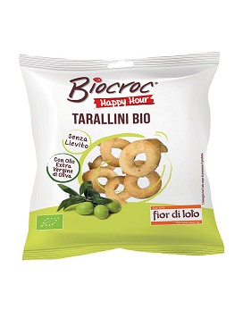 Biocroc - Tarallini Bio 30 grammi - FIOR DI LOTO