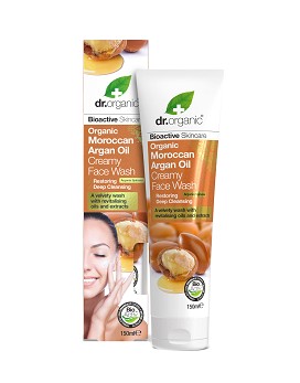 Organic Moroccan Argan Oil - Creamy Face Wash - Detergente Viso Cremoso 150ml - DR. ORGANIC