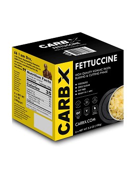 FETTUCCINE-High Quality Konjac Pasta 6 buste da 100 grammi - CARBX