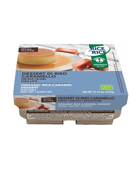 Rice & Rice - Rice Dessert with Caramel 4 packs of 100 grams - PROBIOS