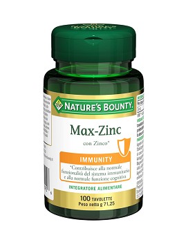 Max Zinc 100 tavolette - NATURE'S BOUNTY