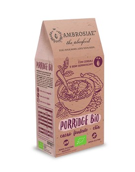 Porridge Bio Cacao Fondente e Chia 250 grammi - AMBROSIAE