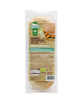 Panito - Bio Panino per Burger 2 confezioni da 62,5 grammi - PROBIOS