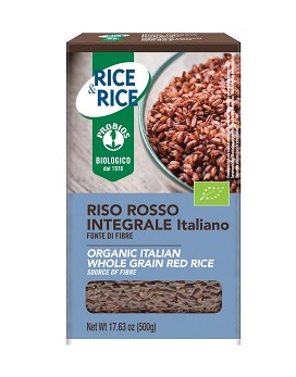 Rice & Rice - Organic Whole Grain Red Rice 500 grams - PROBIOS
