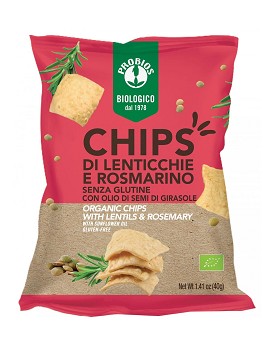 Chips con Lenticchie e Rosmarino 40 grammi - PROBIOS