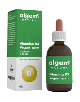 Vitamine D3 Vegan 2000 UI 50ml - ALGEM NATURA