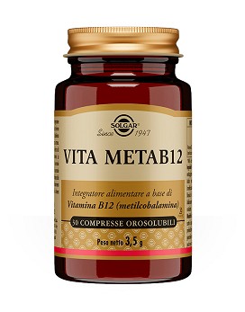 Vita MetaB12 30 compresse orosolubili - SOLGAR