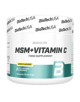 MSM + Vitamin C 150 gramm - BIOTECH USA