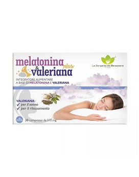 Melatonina & Valeriana Plus 30 compresse - LA SORGENTE DEL BENESSERE