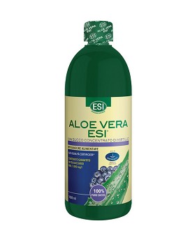 Aloe Vera con Succo Concentrato di Mirtillo 1000ml - ESI
