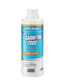 L-Carnitine Liquid 2000 1000ml - BODY ATTACK