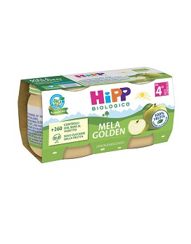 Mela Golden 2 potes ou 80 grammes - HIPP
