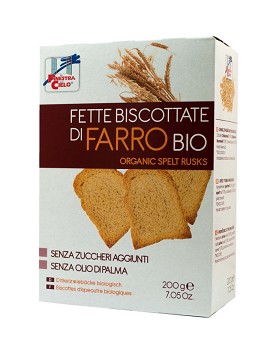Fette Biscottate di Farro Bio 200 grams - LA FINESTRA SUL CIELO