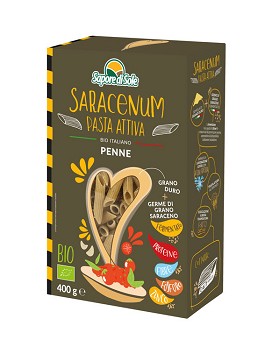 Saracenum - Pasta Attiva Penne 400 gramos - SAPORE DI SOLE