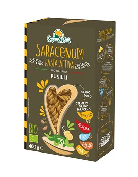 Saracenum - Pasta Attiva Fusilli 400 grammi - SAPORE DI SOLE