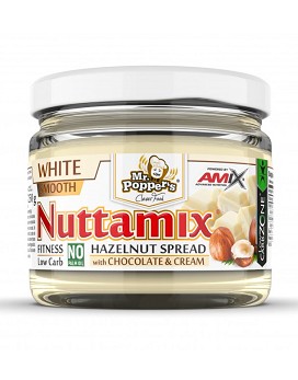 Mr. Popper's - Nuttamix White Smooth 250 grammi - AMIX