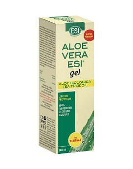 Aloe Vera Gel - Vitamina E e Tea Tree Oil 200ml - ESI