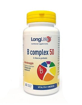 B Complex 50 60 tablets - LONG LIFE