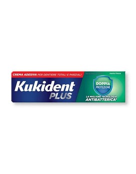 Kukident Plus Doppia Protezione AntiBatterica 40g - KUKIDENT