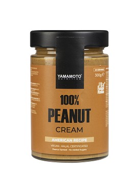100% Peanut Cream (American Recipe) 300 grammes - YAMAMOTO NUTRITION