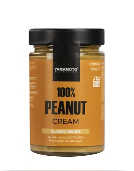 100% Peanut Cream (Classic Recipe) 300 grammi - YAMAMOTO NUTRITION
