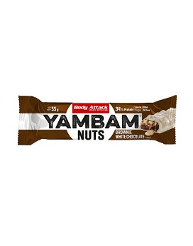 YamBam Nuts Bars 55 g - BODY ATTACK