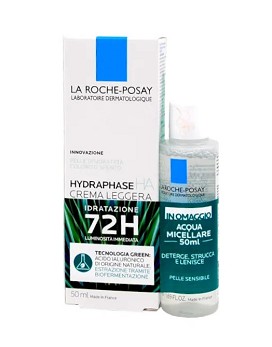 Hydraphase HA Crema Leggera Idratazione Intensa + Omaggio Acqua Micellare 50 ml + 50 ml - LA ROCHE-POSAY