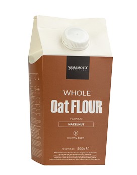 Whole Oat Flour Hazelnut Flavour 500 grammi - YAMAMOTO NUTRITION