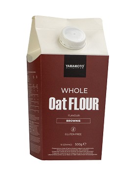 Whole Oat Flour Brownie Flavour 500 grammi - YAMAMOTO NUTRITION