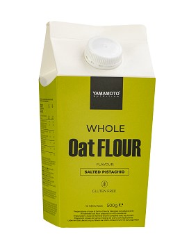 Whole Oat Flour Salted Pistacio Flavour 500 grams - YAMAMOTO NUTRITION