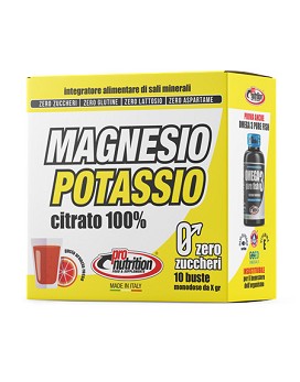 Magnesio Potassio Citrato 100 % 10 bustine da 7 g - PRONUTRITION