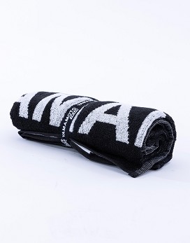 Yamamoto® Towel cm 50x100 440 GSM Couleur: Noir - YAMAMOTO OUTFIT